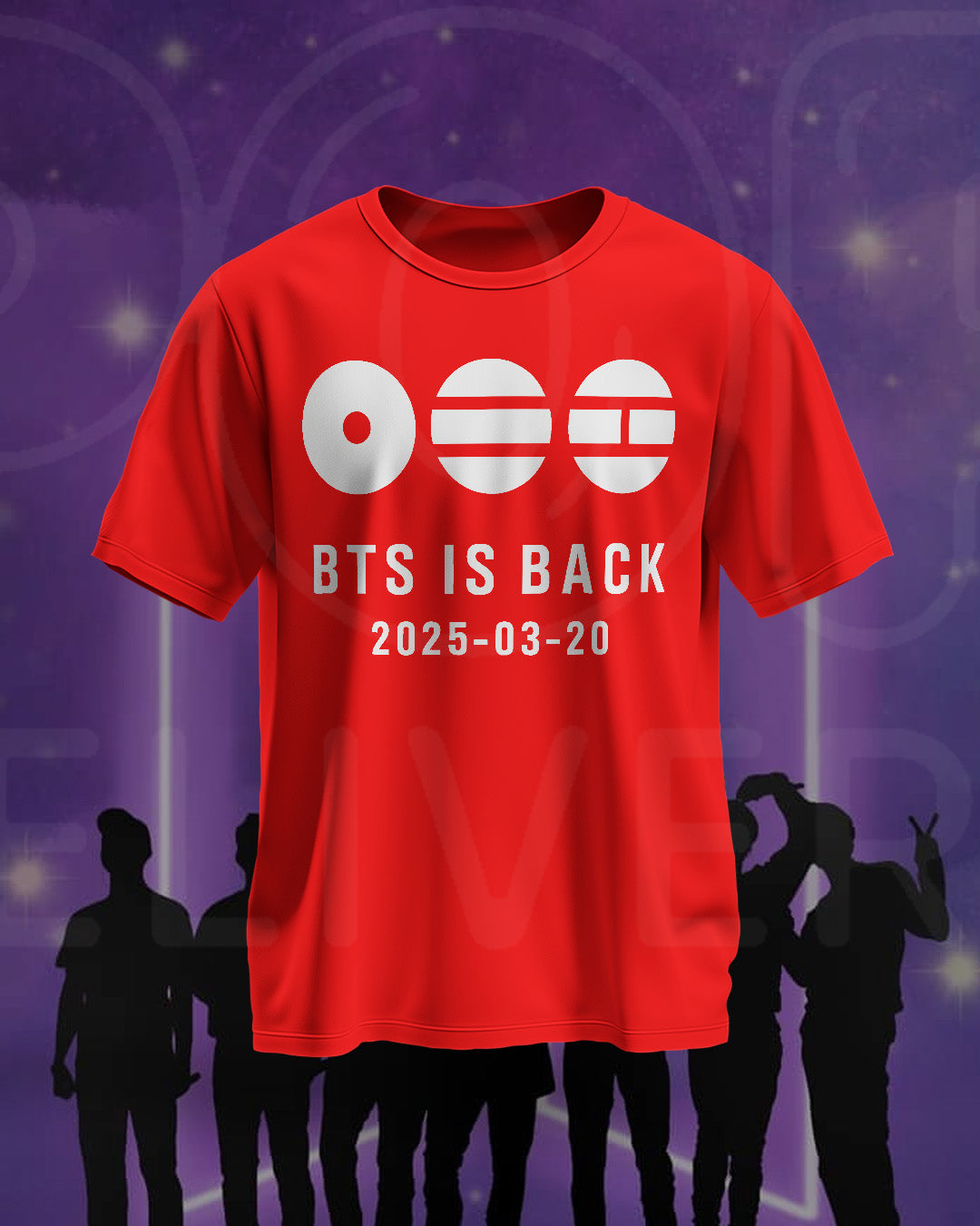 Playera BTS – World Tour México