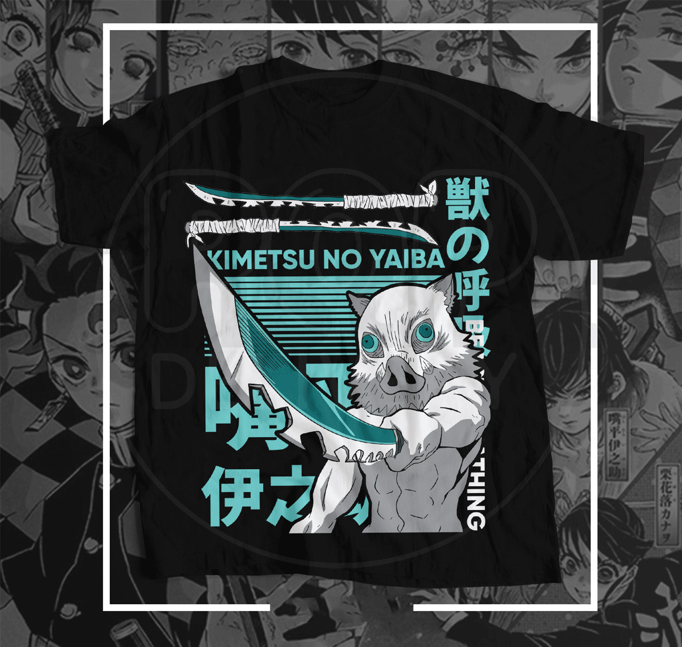 Playera Inosuke – Demon Slayer Edition