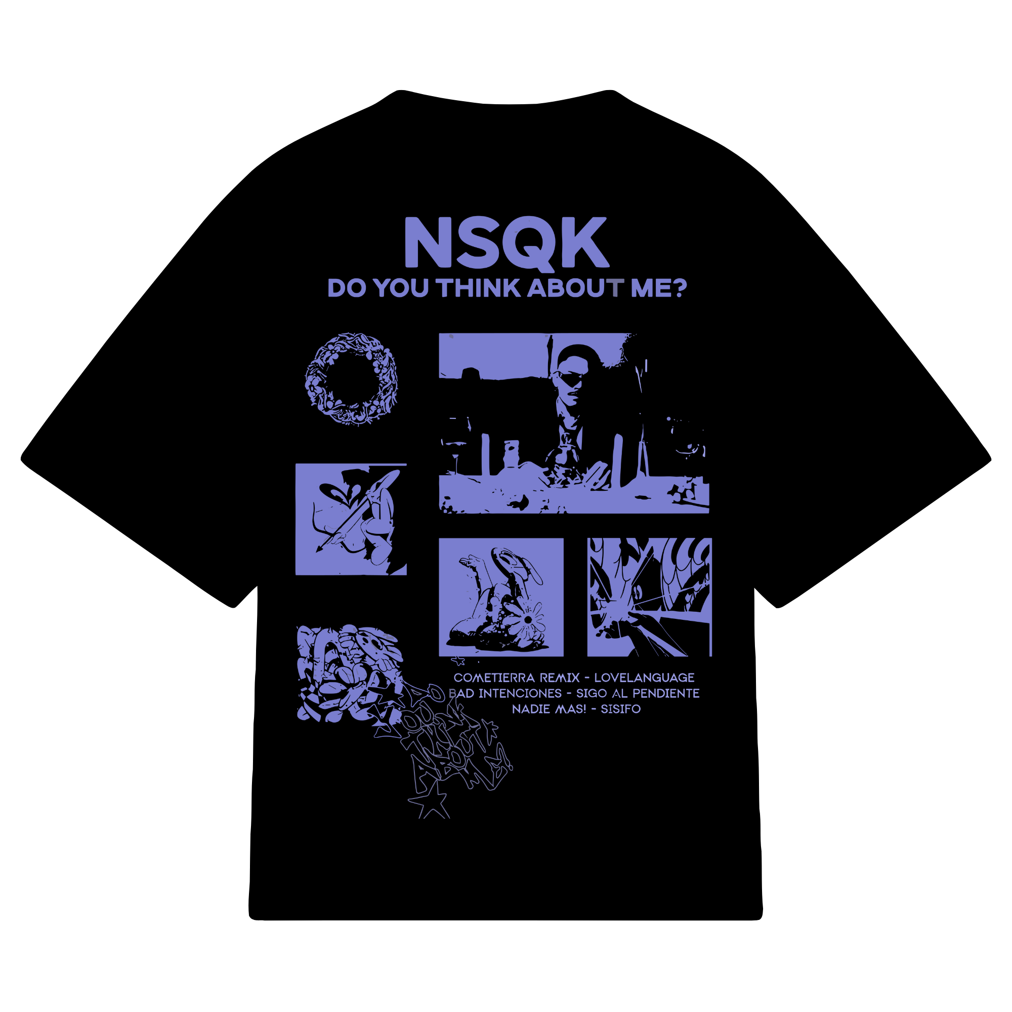 🖤 Camisetas NSQK | Colección Oficial Fan Art