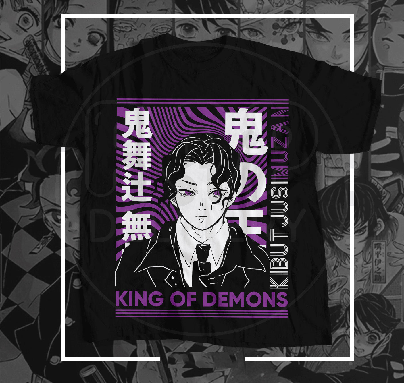 Playera Muzan – Demon Slayer Edition