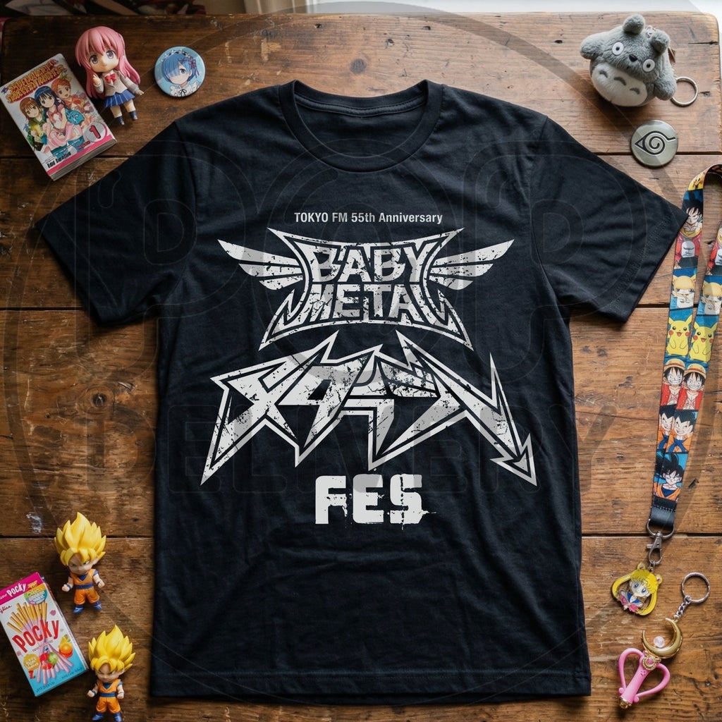 Playera Baby Metal x Maximun the hormone X Atarashii Gakko Mexico