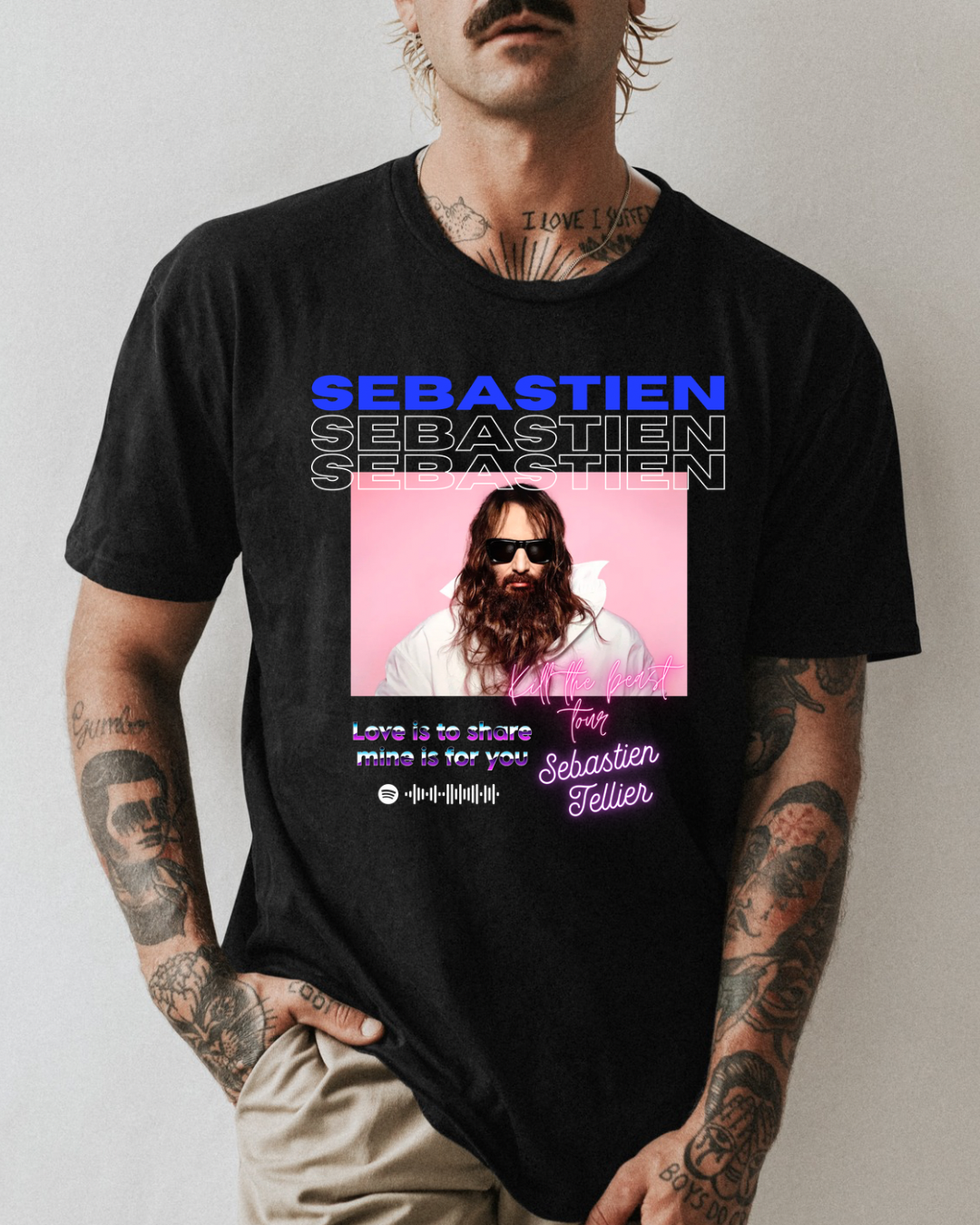 Playera Sébastien Tellier — La Ritournelle