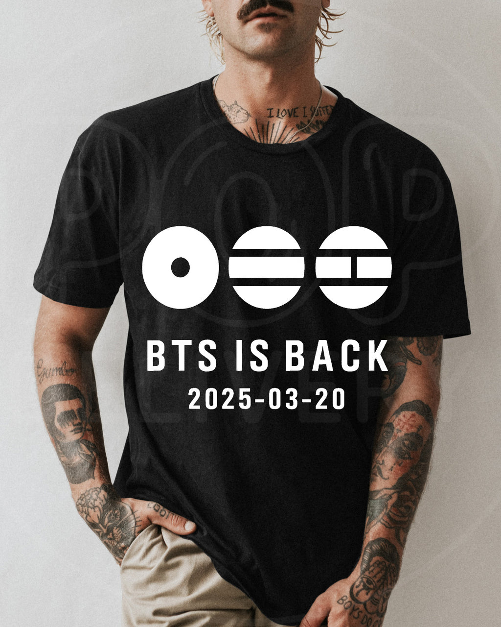 Playera BTS – World Tour México