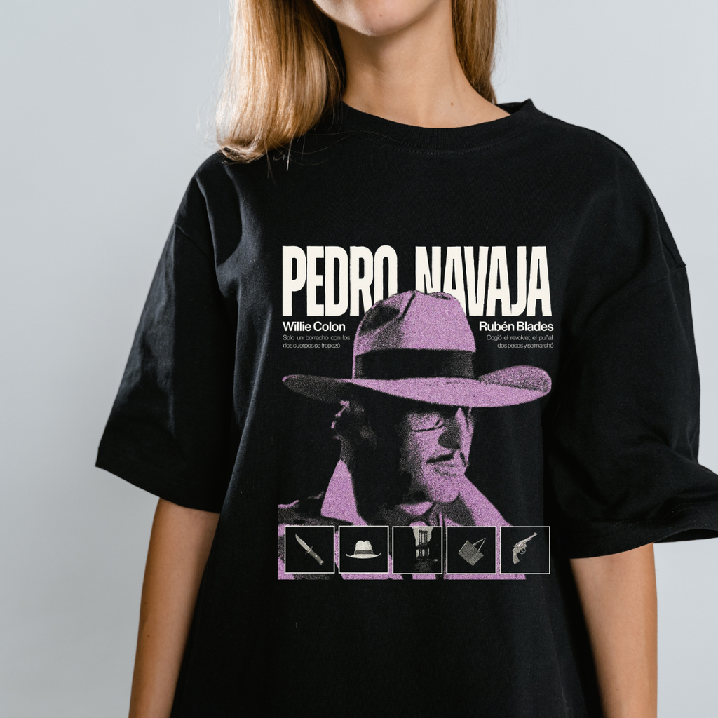 Playera “Pedro Navaja” – Edición Salsa Legendaria