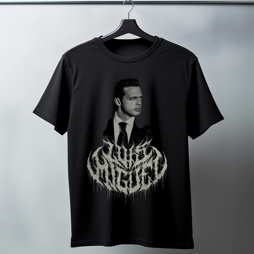 Playera Luis Miguel – Edición Letras Metal