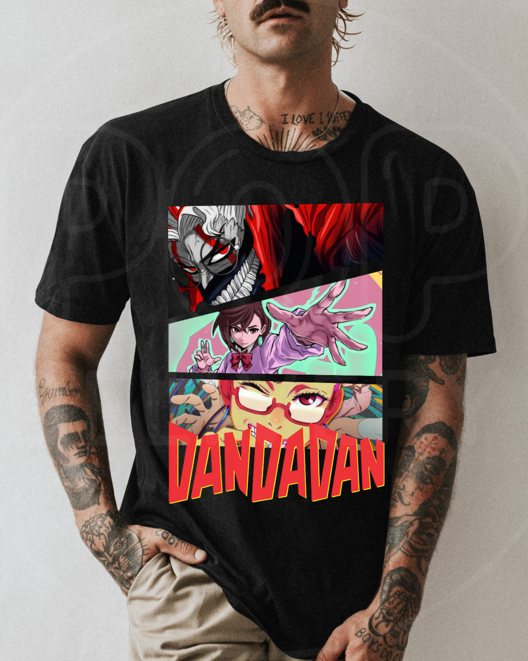 Camisa Okarun, Momo & Seiko – Dandadan