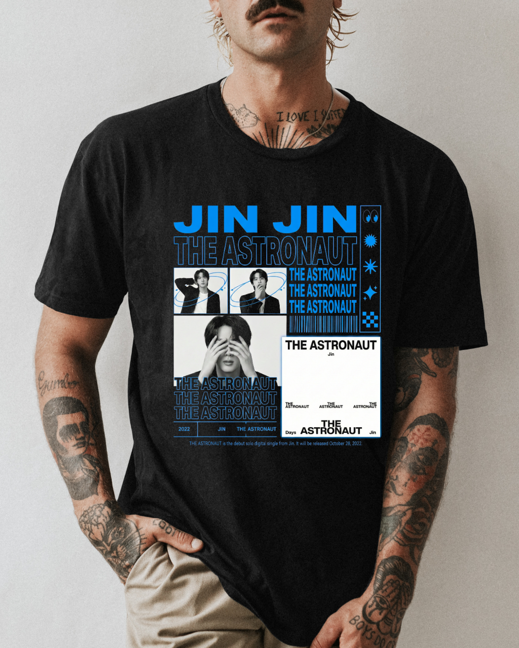 Playera Jin – BTS Fan Edition