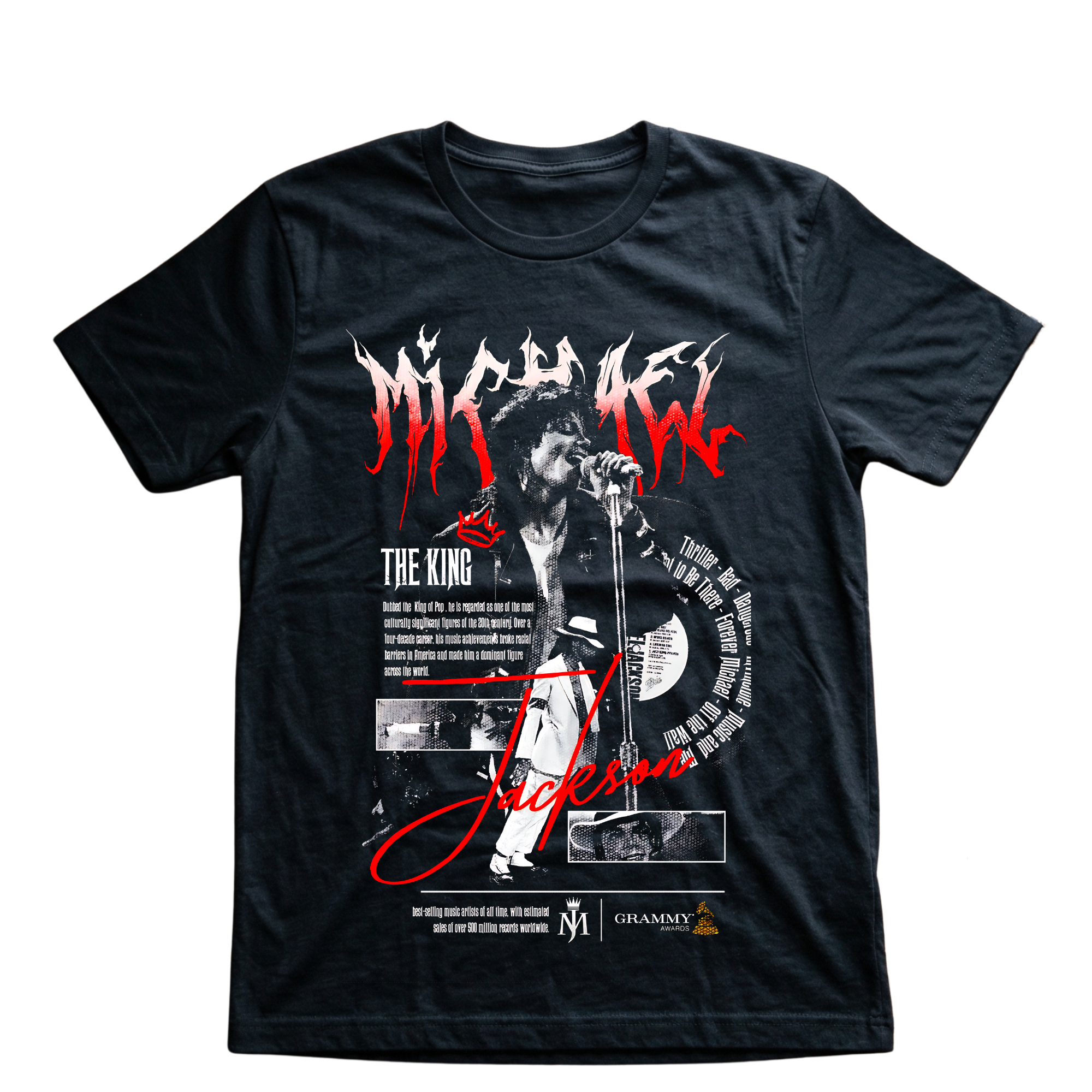 Playera Michael Jackson – Tribute Movie Drop