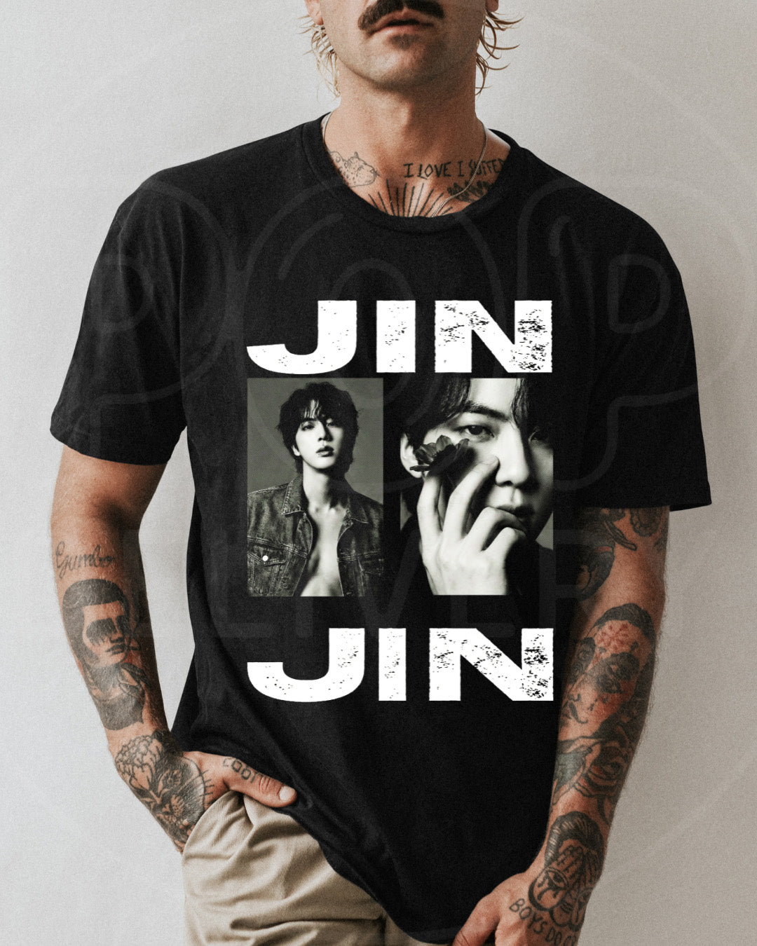 Playera Jin – BTS Fan Edition