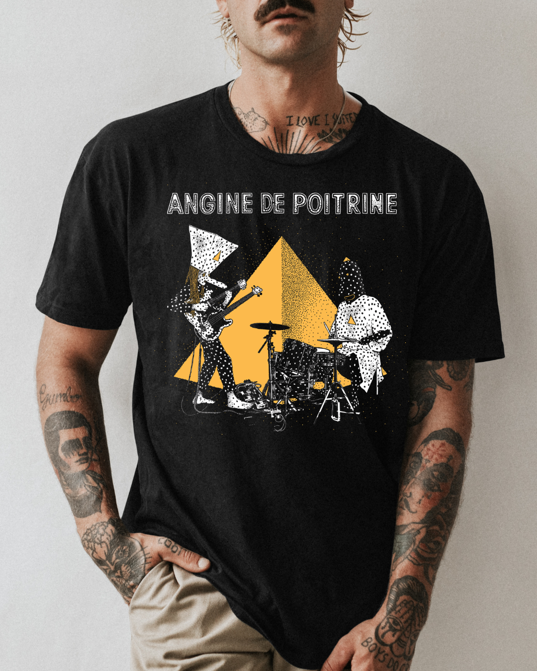Camisa Angine de Poitrine