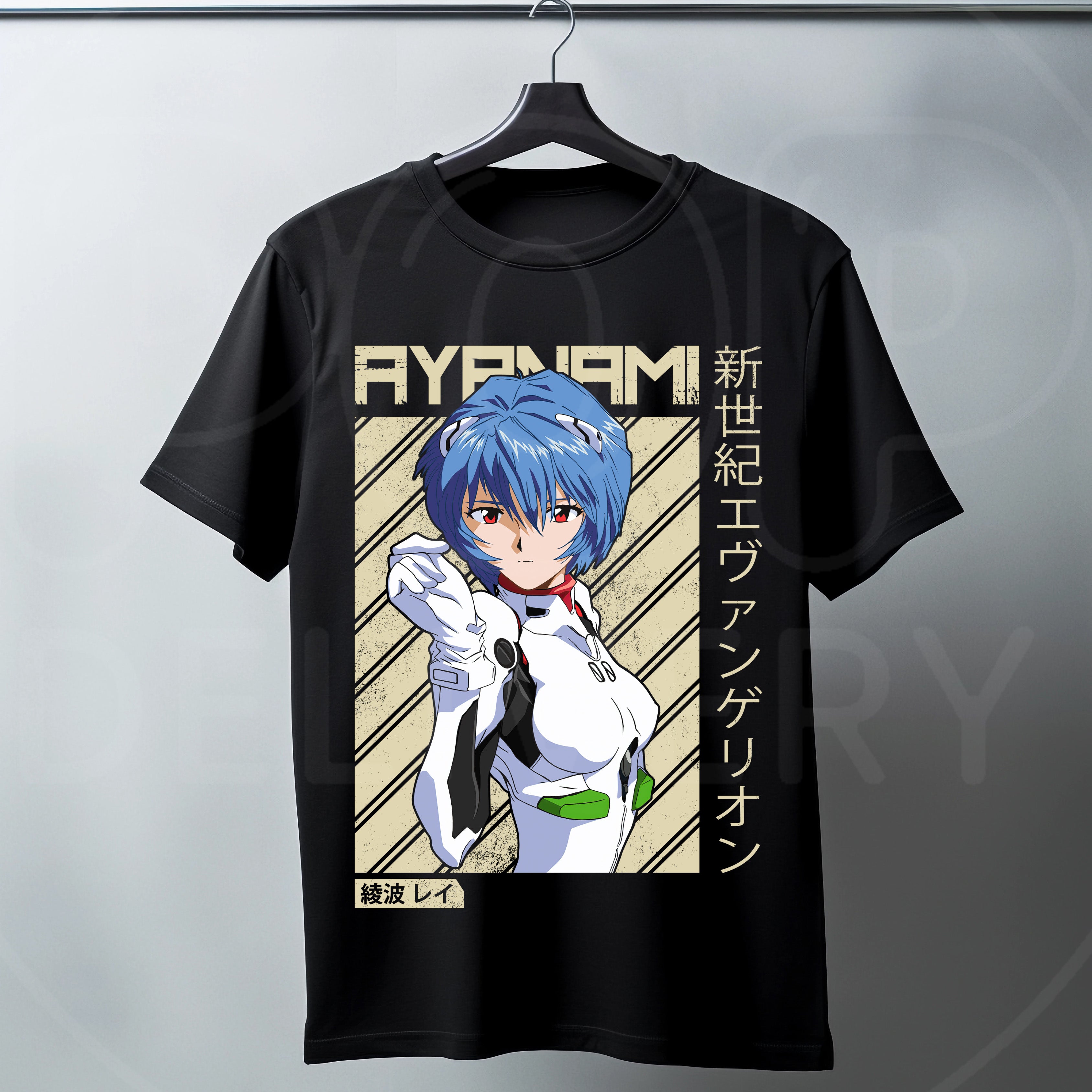 Camisa Evangelion Rei Ayanami