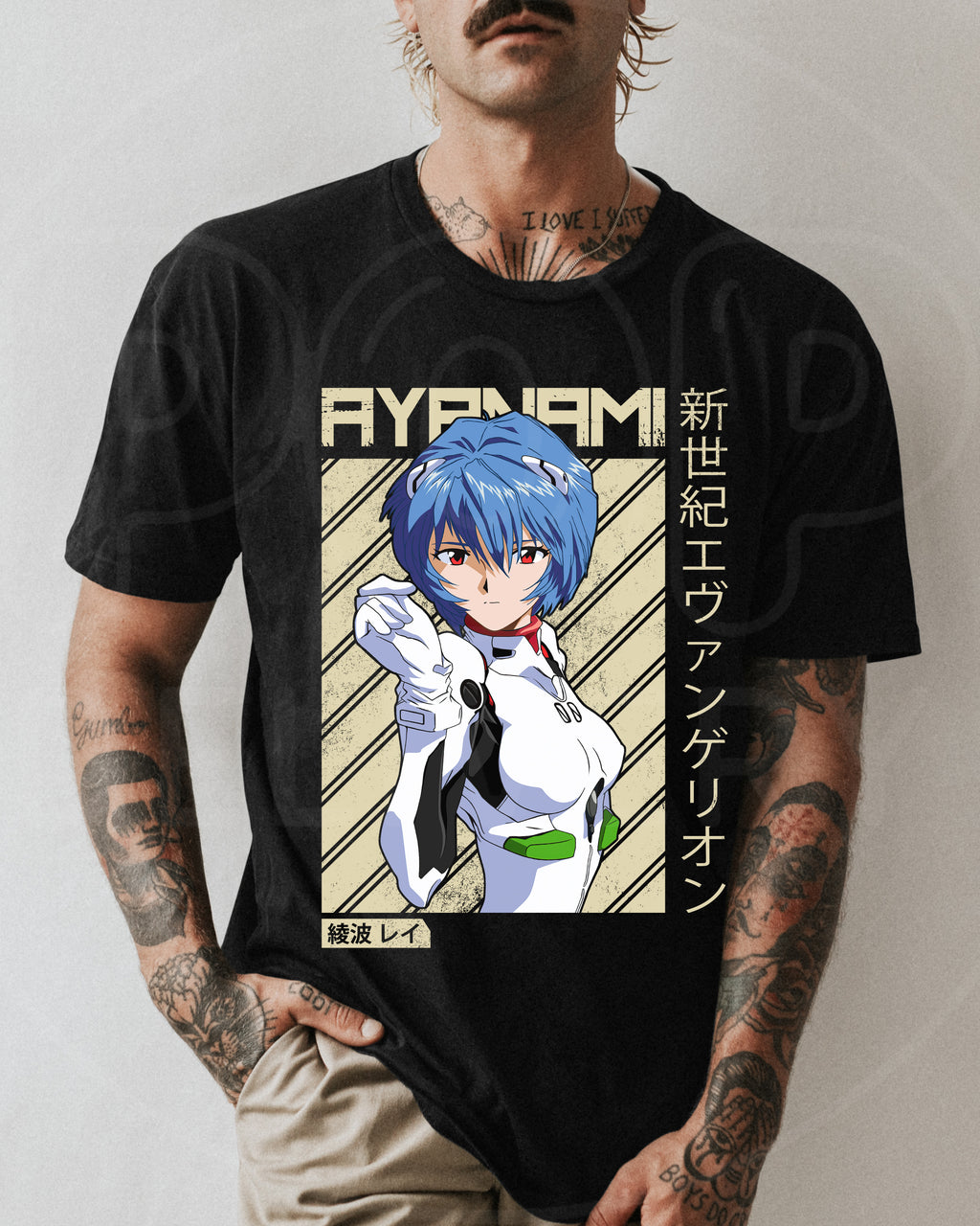 Camisa Evangelion Rei Ayanami