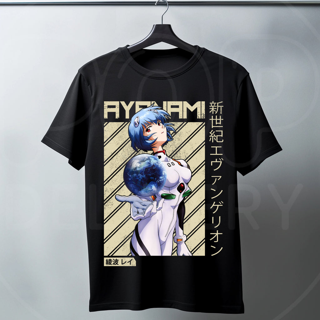 Camisa Evangelion Rei Ayanami Mundo