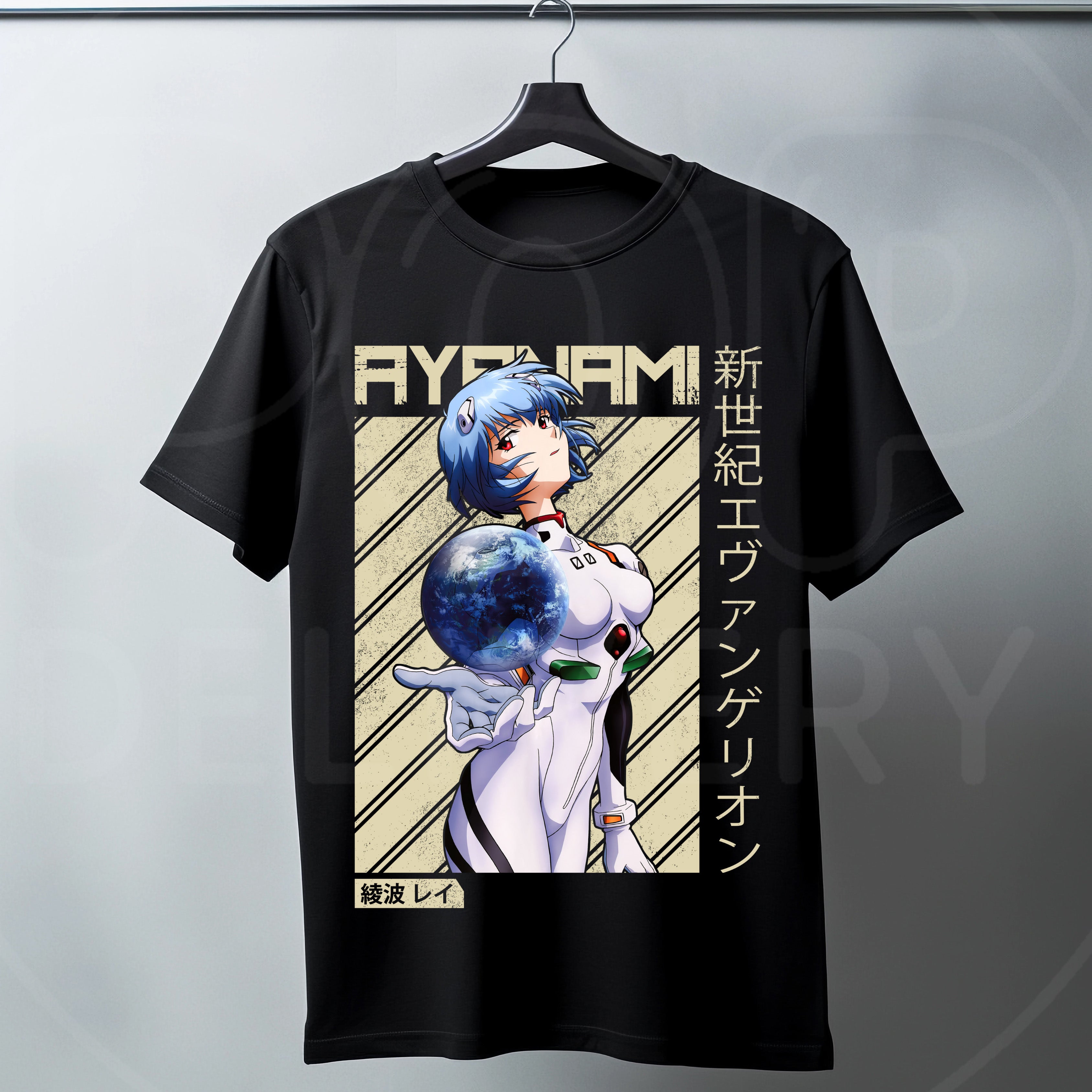 Camisa Evangelion Rei Ayanami Mundo