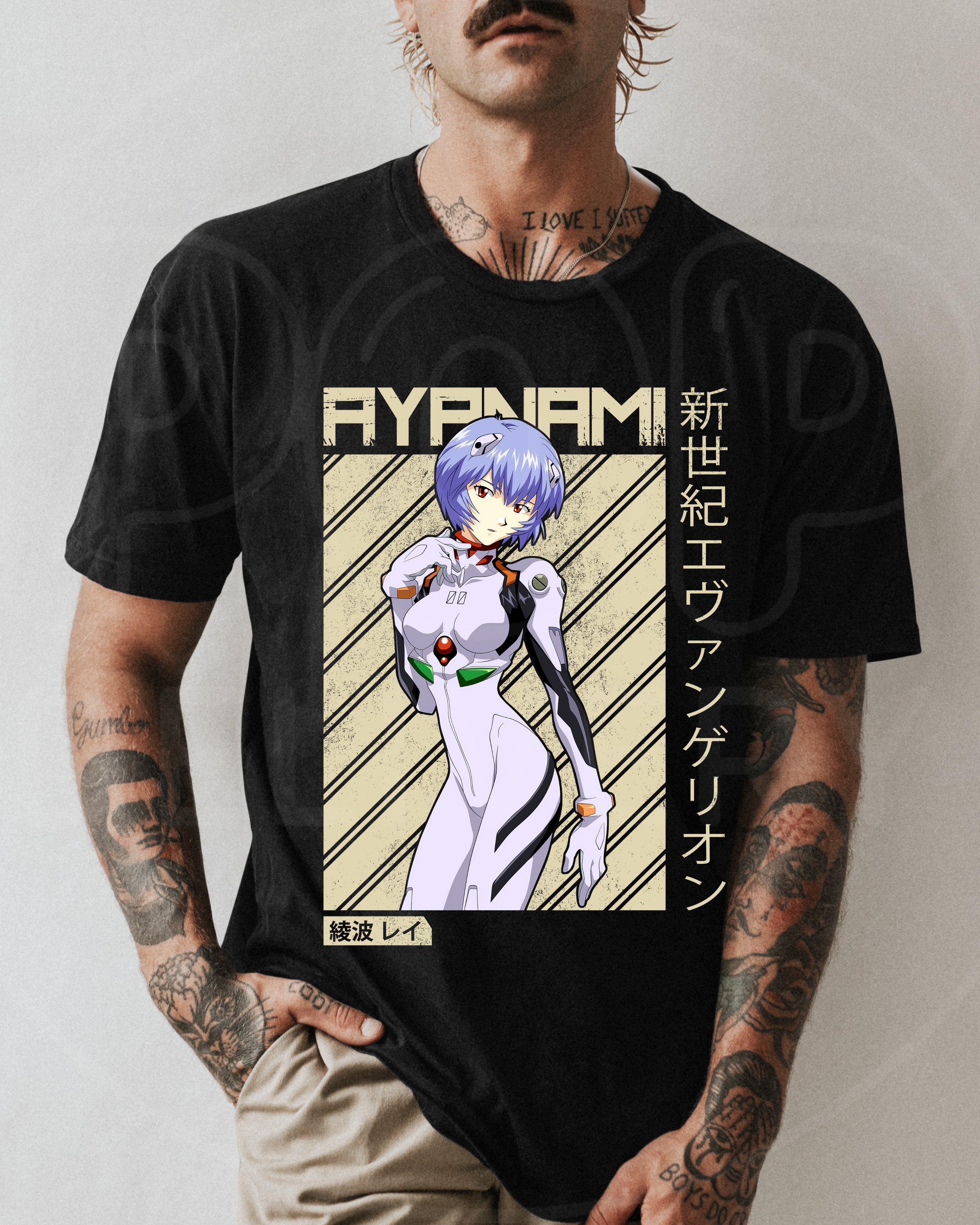 Camisa Evangelion Rei Ayanami 02