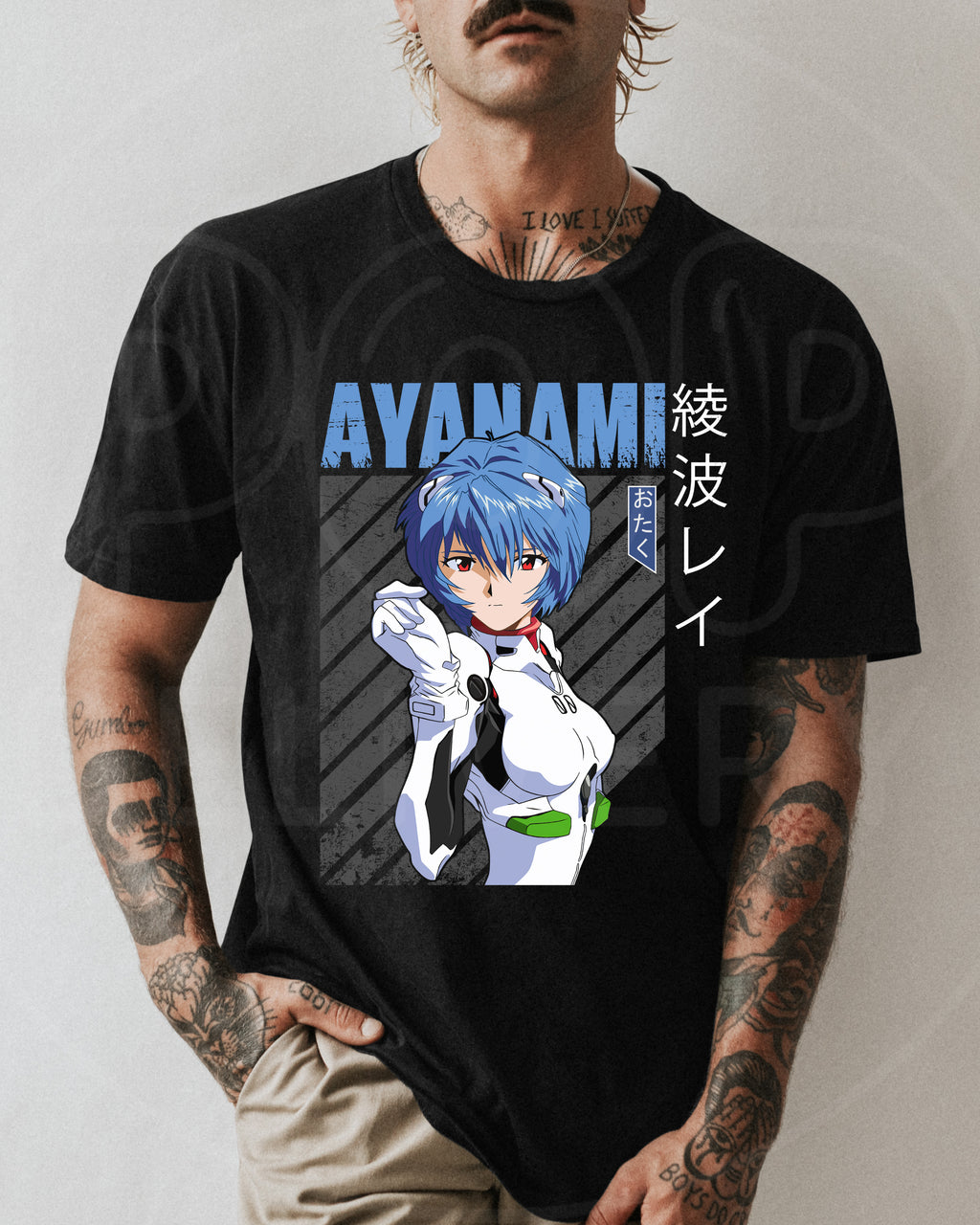 Camisa Evangelion Rei Ayanami