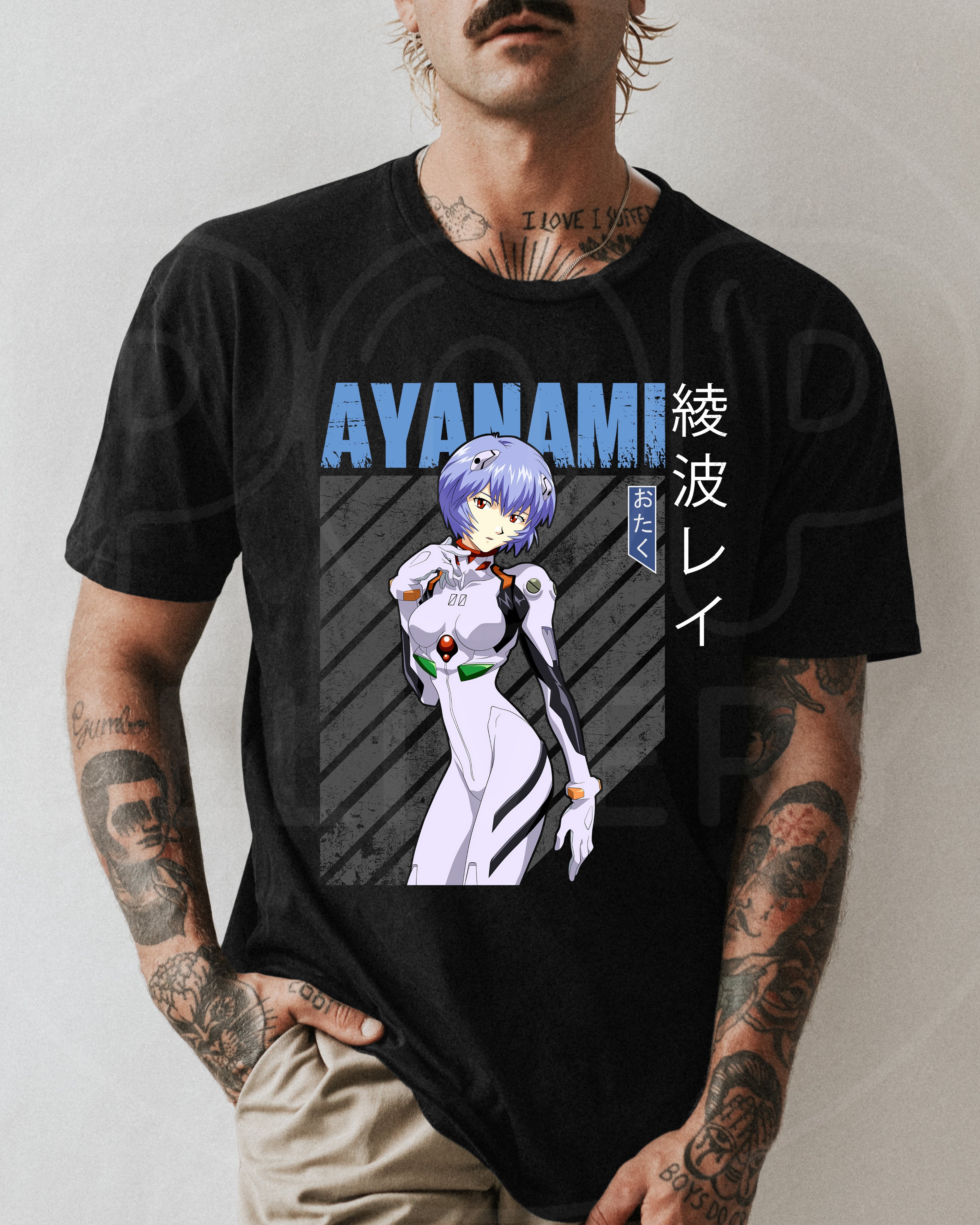 Camisa Evangelion Rei Ayanami 02
