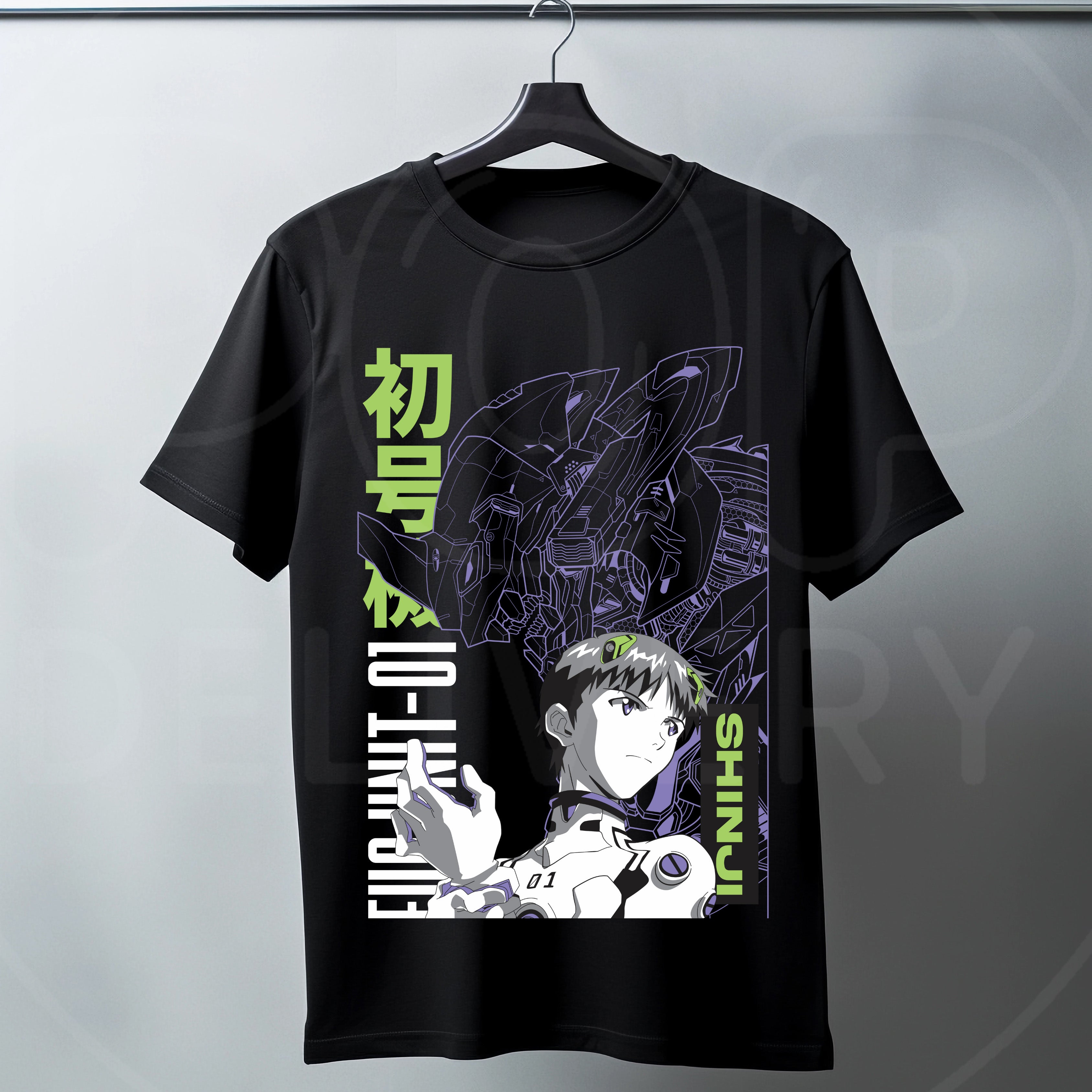 Camisa Evangelion EVA 01  Shinji