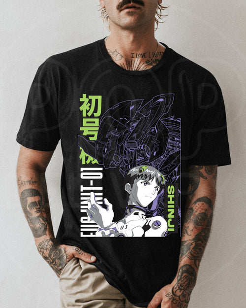Camisa Evangelion EVA 01  Shinji