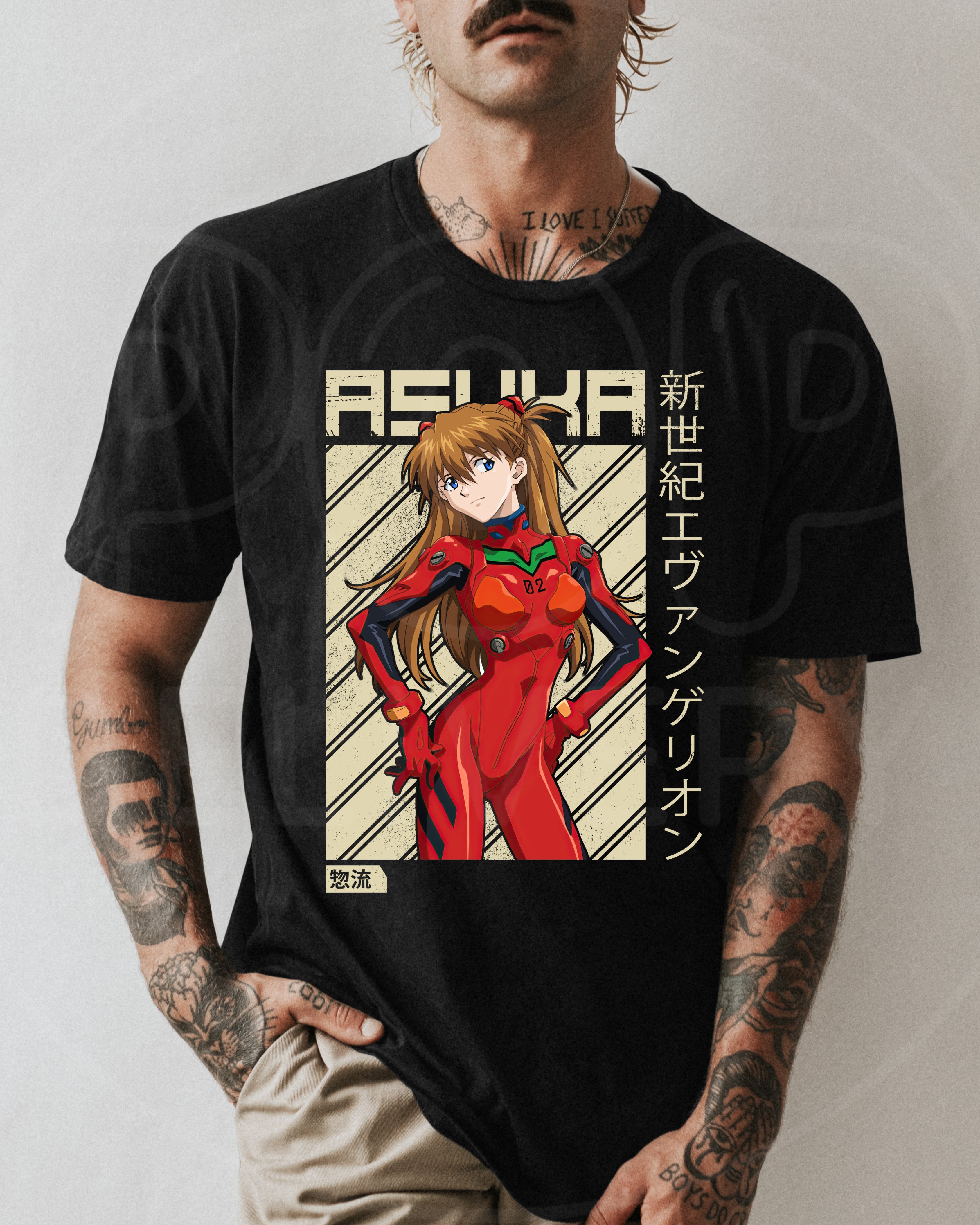 Camisa Evangelion Asuka