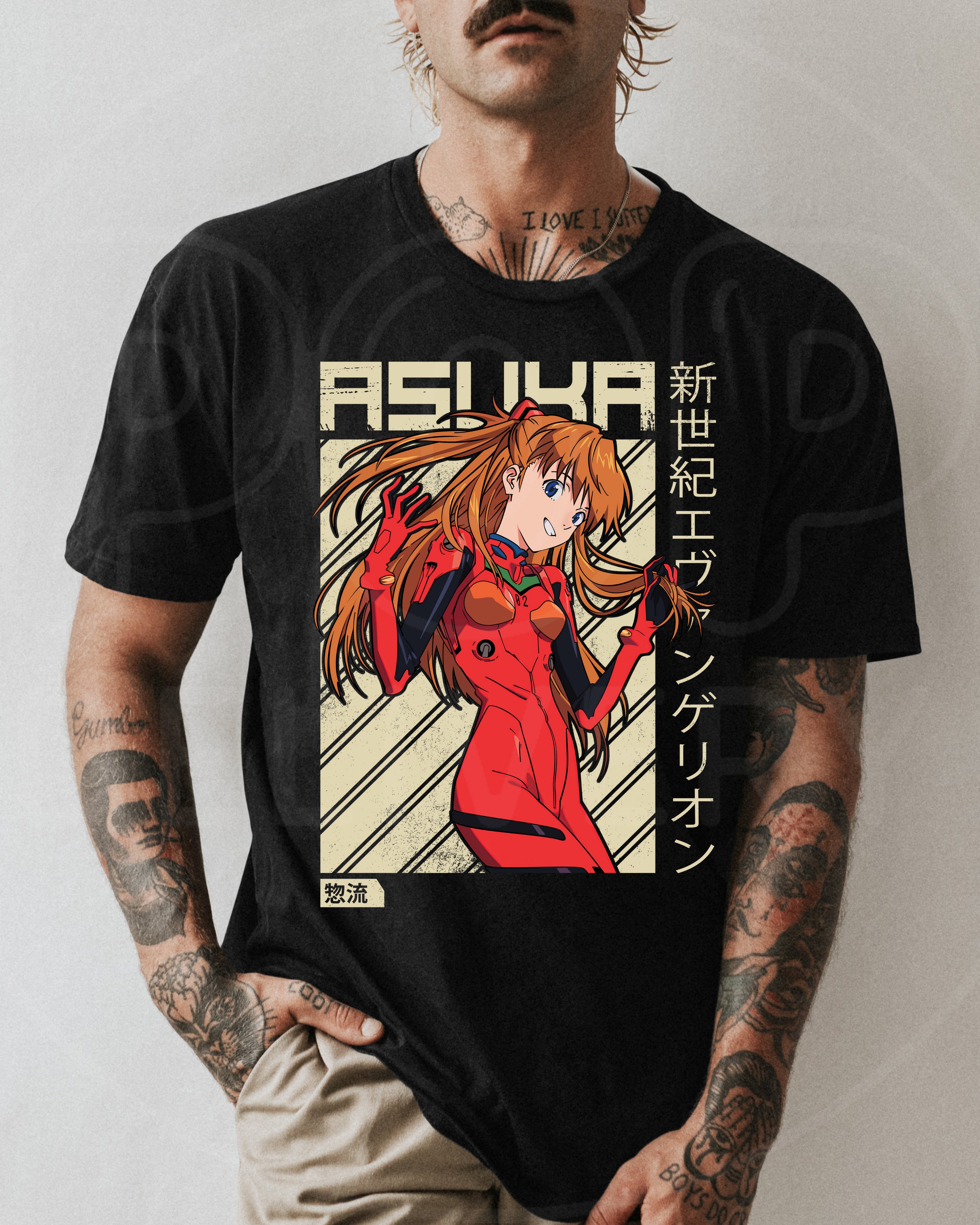 Camisa Evangelion Asuka 01