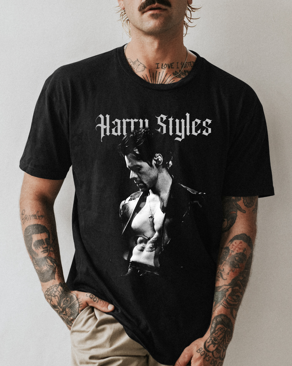 Playera Harry Styles Retro