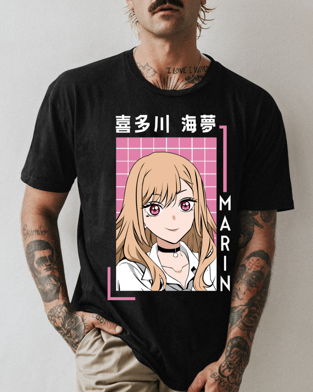 Playera My Dress-Up Darling- Marin Kitagawa | Diseño Anime Estético