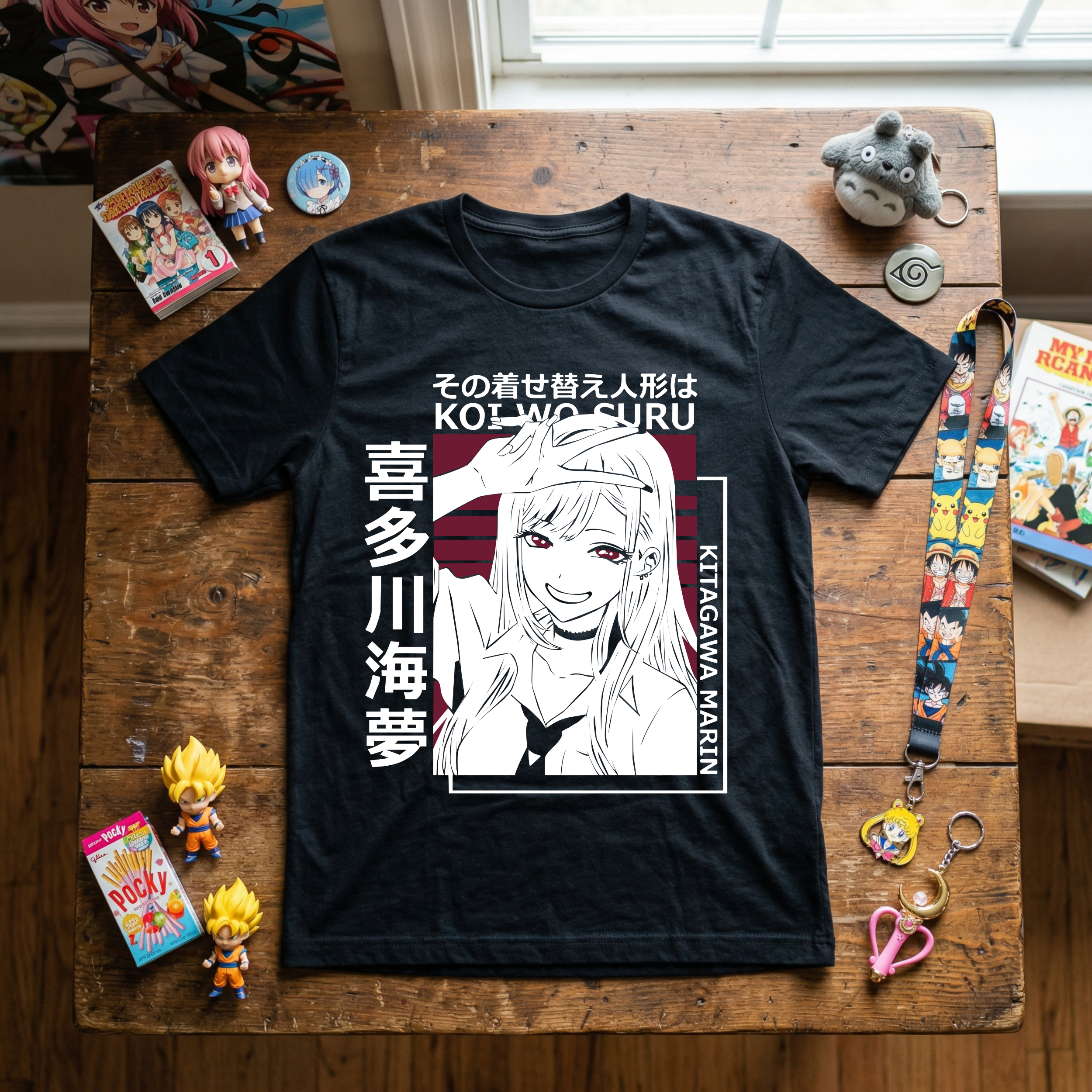 Playera Anime Marin Kitagawa – My Dress-Up Darling Fan Art