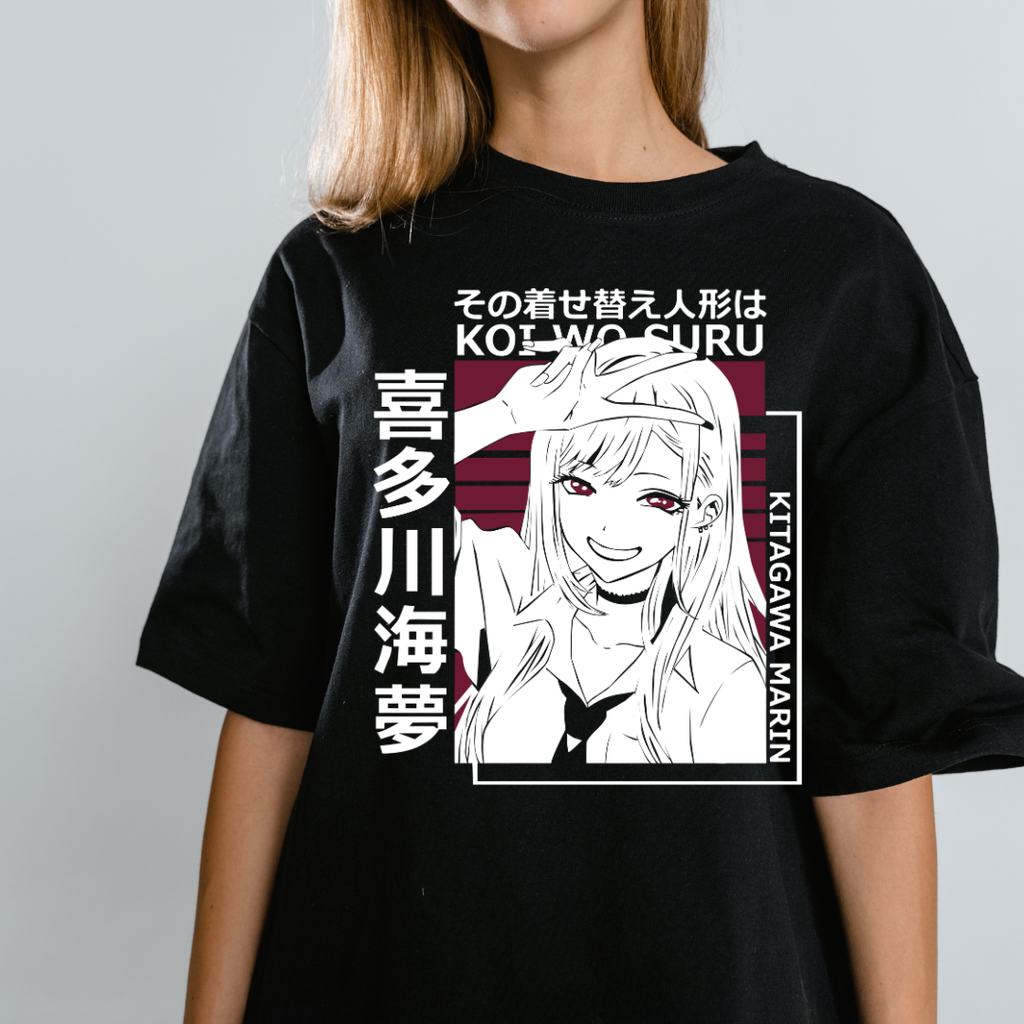 Playera Anime Marin Kitagawa – My Dress-Up Darling Fan Art