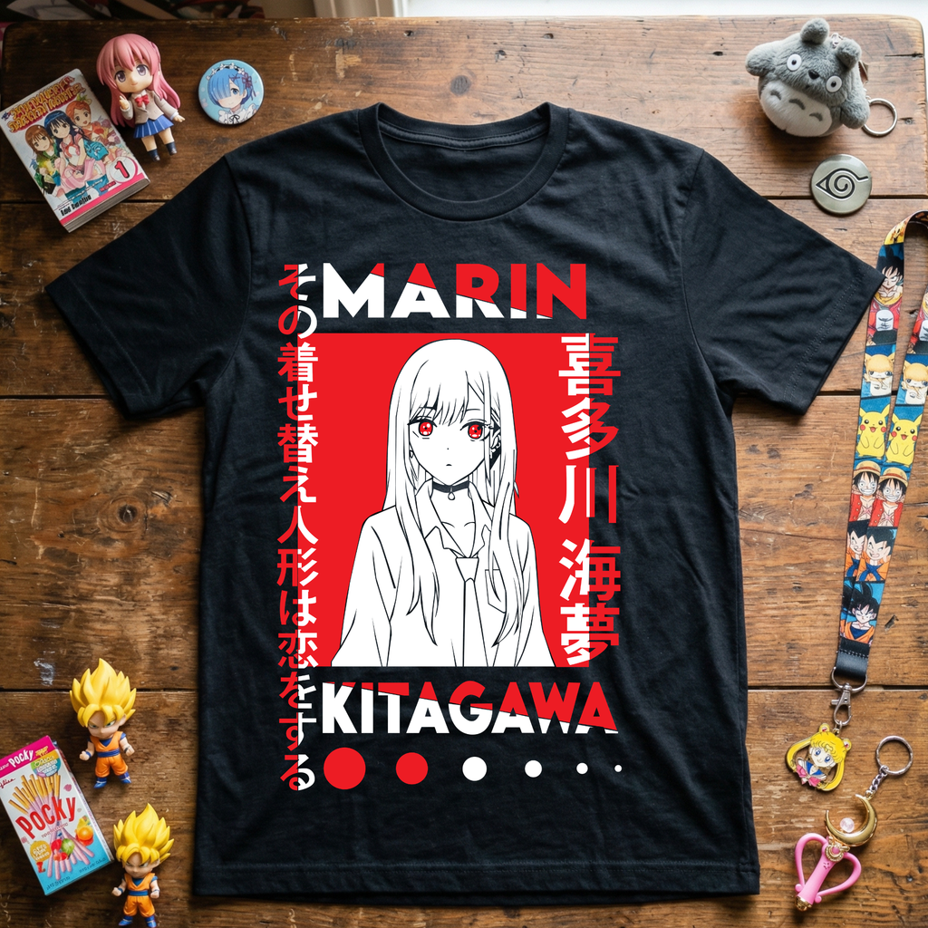 Playera Marin Kitagawa Estética Anime – My Dress-Up Darling
