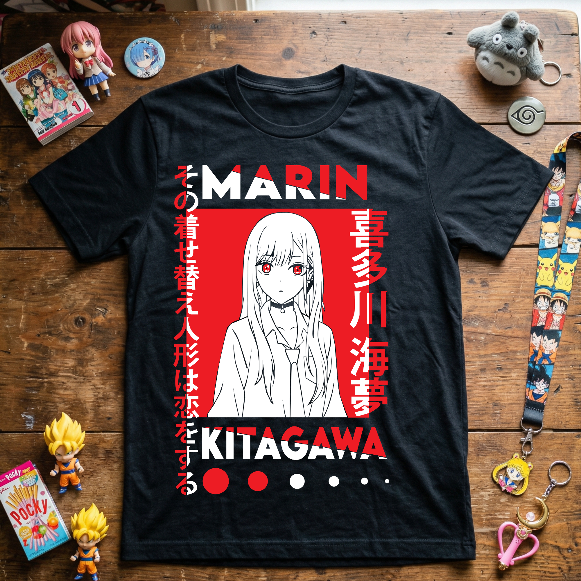 Playera Marin Kitagawa Estética Anime – My Dress-Up Darling