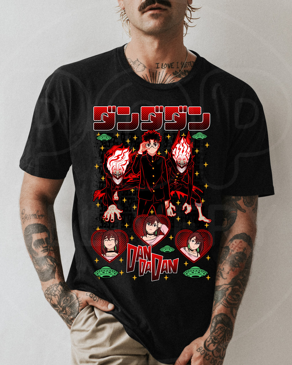 Camisa Okarun &amp; Momo – Dandadan