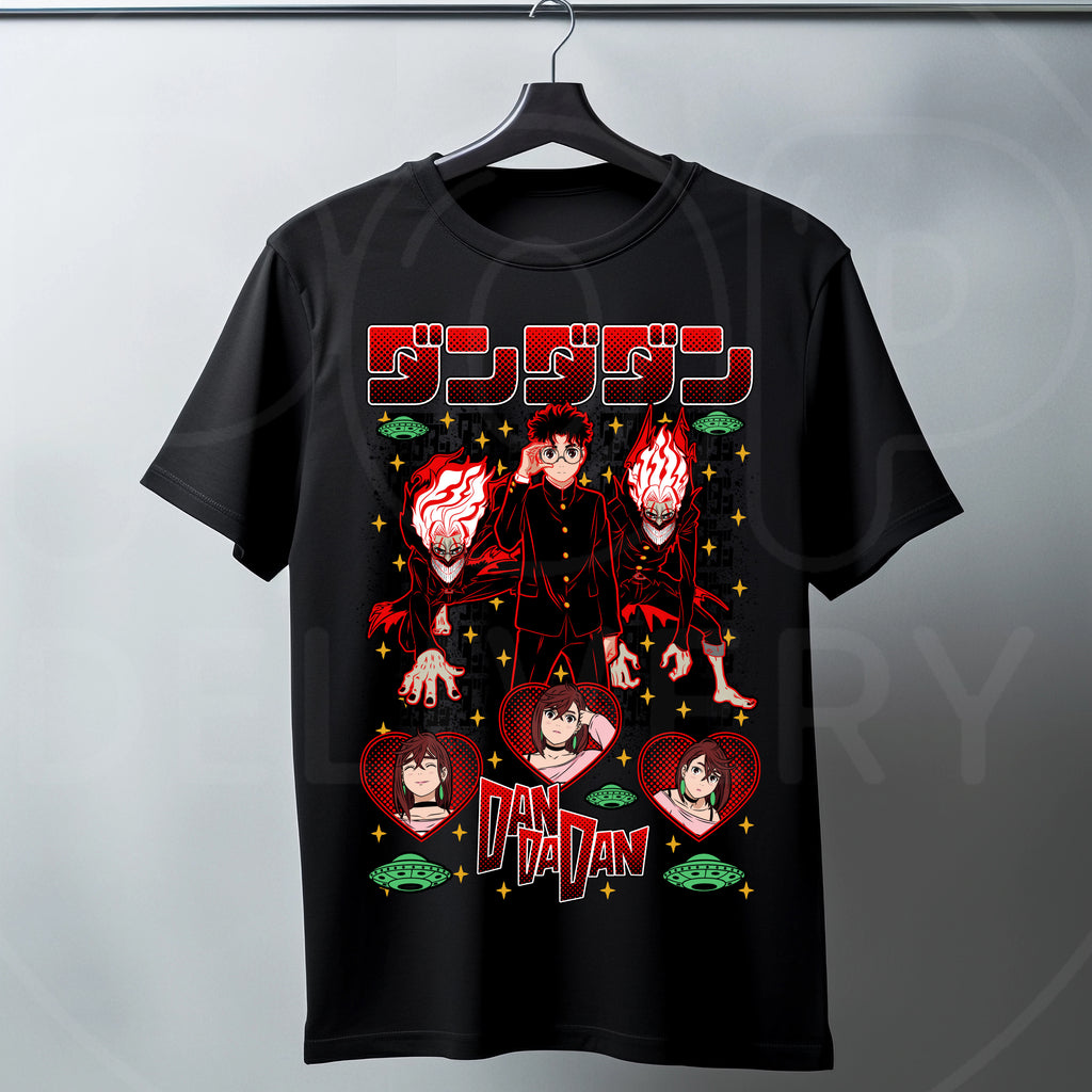 Camisa Okarun &amp; Momo – Dandadan