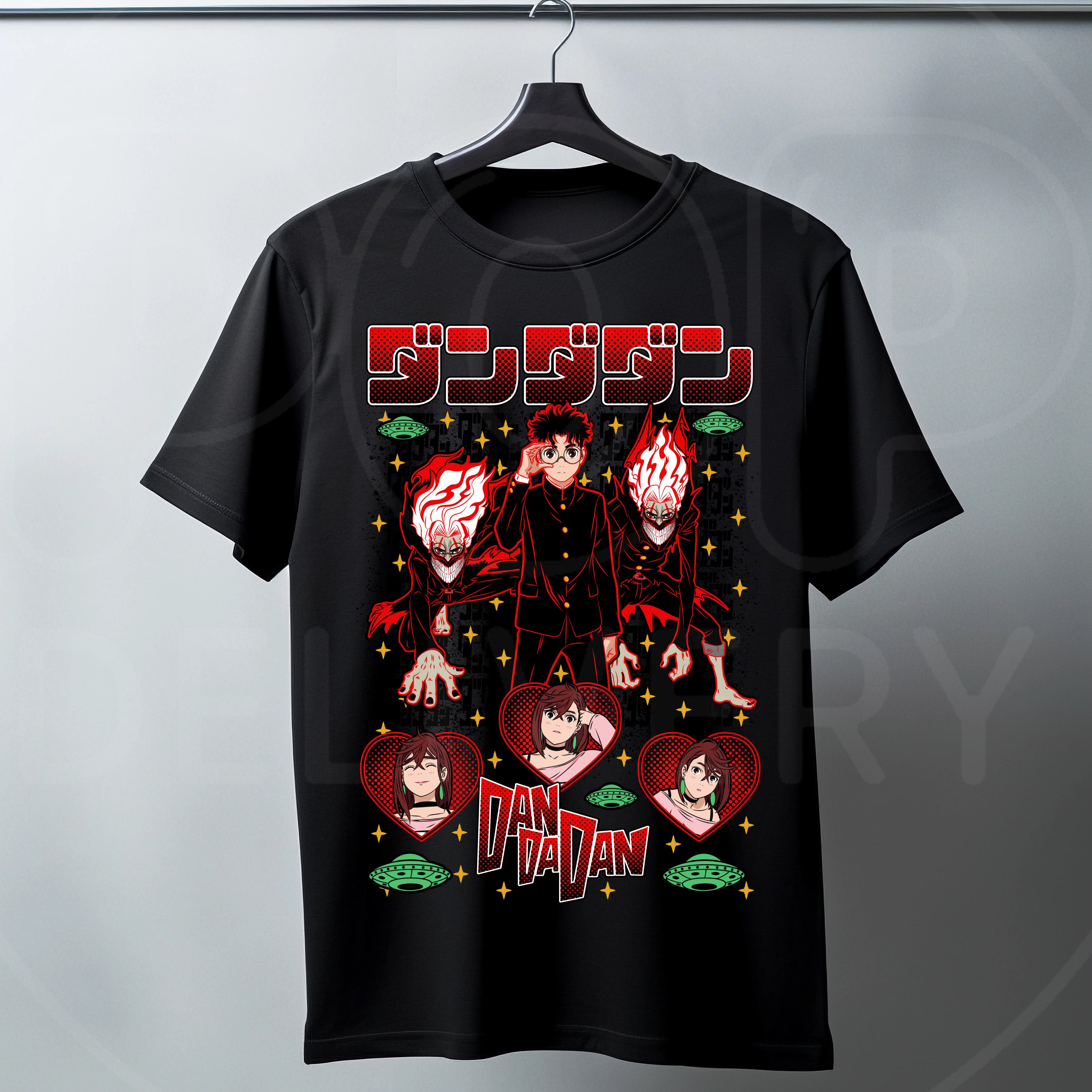 Camisa Okarun &amp; Momo – Dandadan