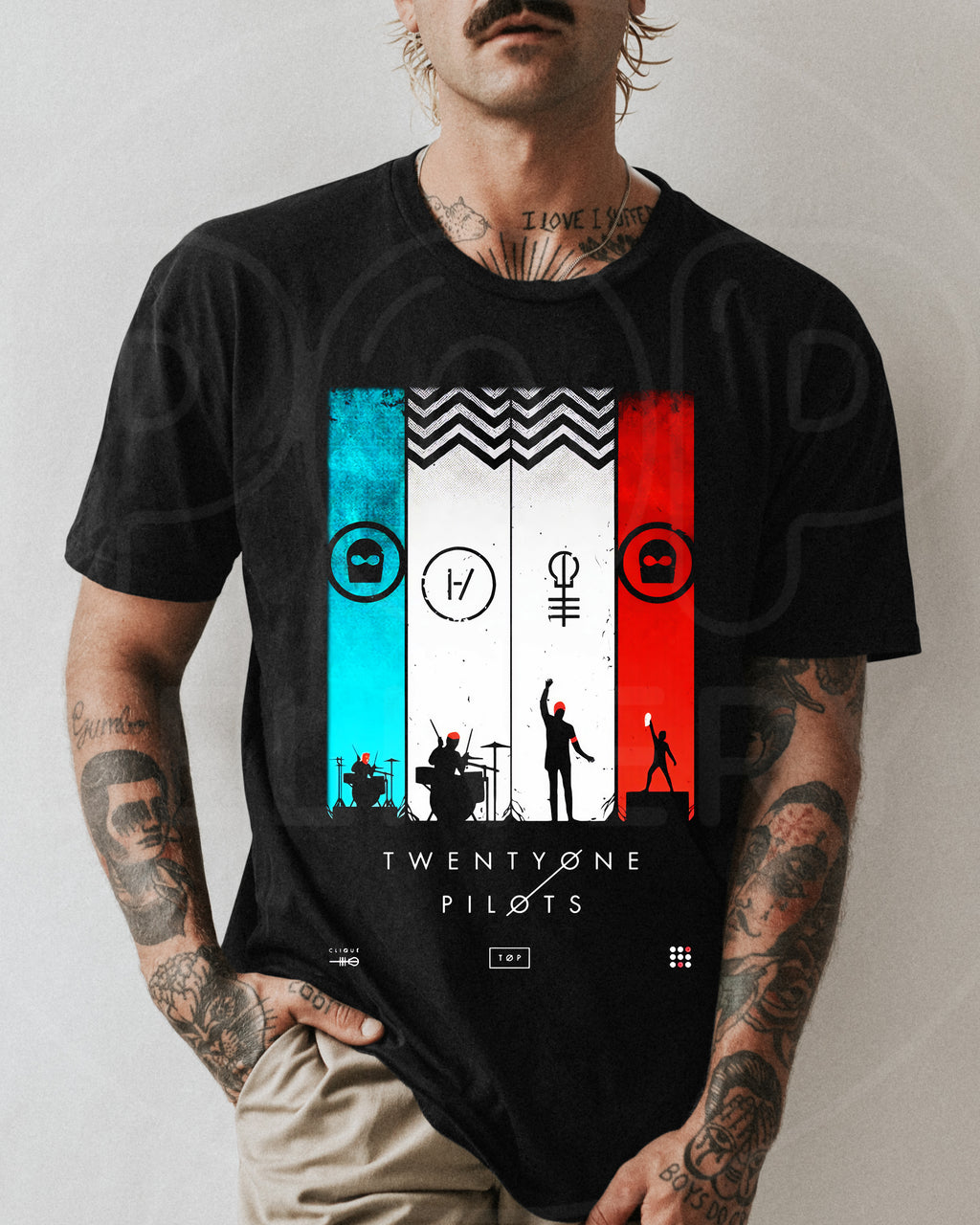 Camisa Twenty one pilots 12